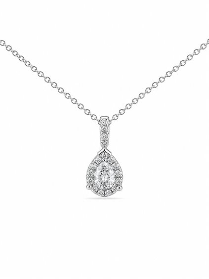 Collier Recarlo Femme in Or Diamante 0.31 Ct XE 178/B - XE 178/B